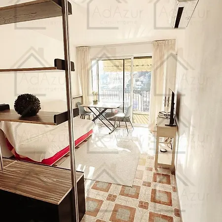 Апартаменты Patrice Studio, Calme, Parking, Climatisation, Vue Panoramique Ментона