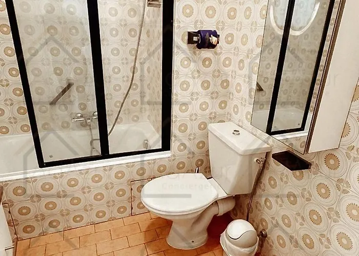 Patrice Studio, Calme, Parking, Climatisation, Vue Panoramique マントン